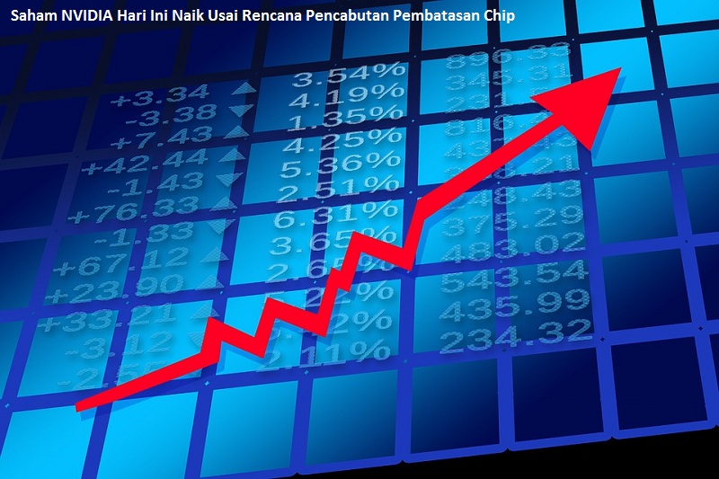 Saham Nvidia Hari Ini Naik Usai Rencana Pembatasan Chip