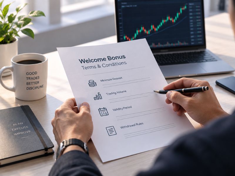 Syarat Bonus Welcome Forex