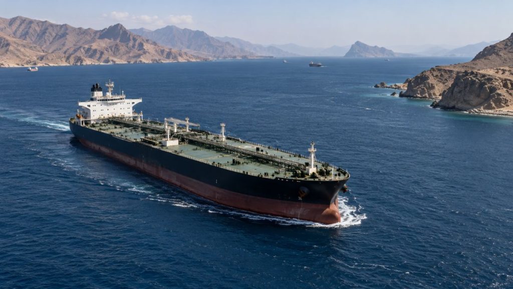 Kapal Tanker Laut Merah Jalur Minyak