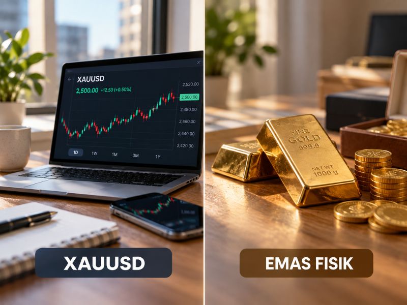 Perbedaan Xauusd Dan Emas Fisik