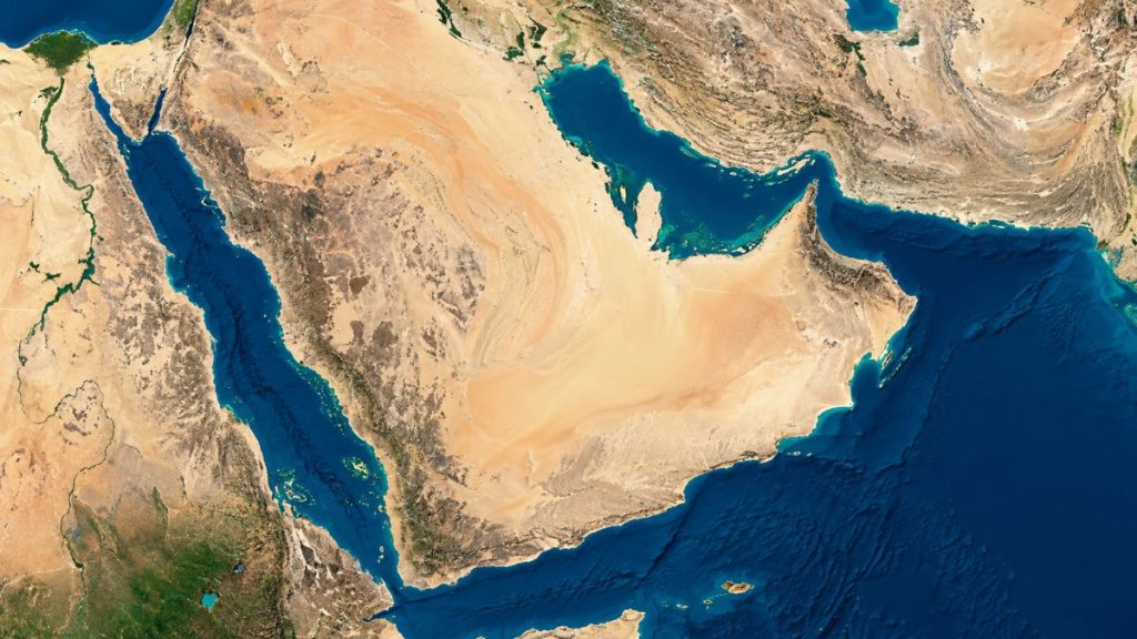 Peta Arab Saudi Yaman Konflik Houthi